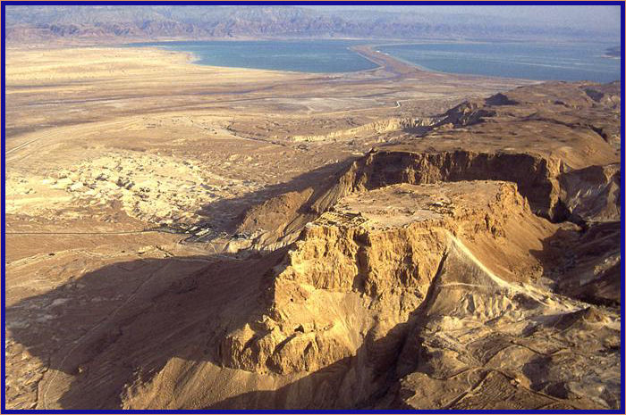 Masada from the air